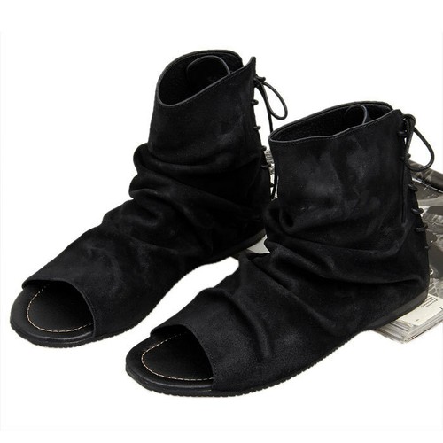 men's vintage lace up leather sandals